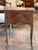 1920s 1920s Pair of Italian Walnut Side Tables With Parquetry Drawers For Sale - Image 5 of 12