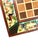 Persian Khatam Chess Board With Micro-Mosaic and Handpainted Decoration and Backgammon Board For Sale - Image 9 of 18
