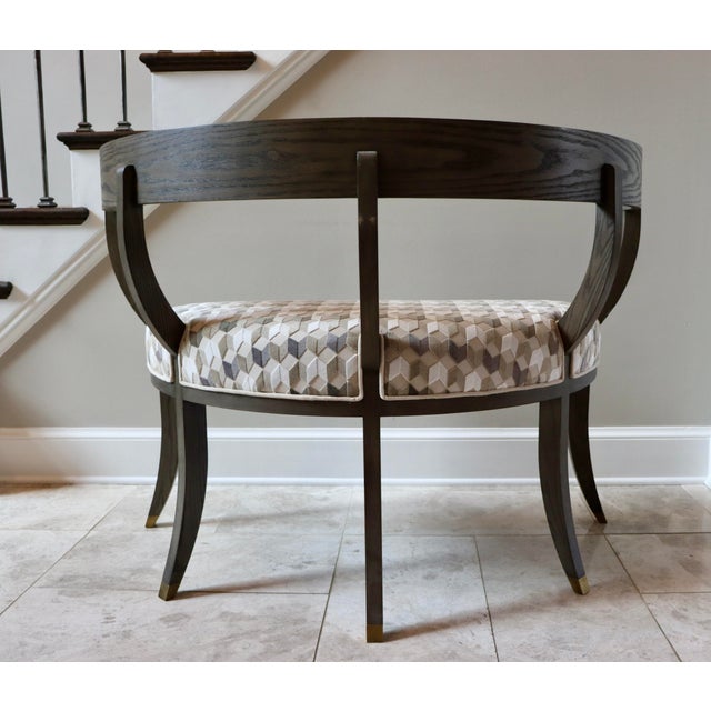Mr Brown Attributed to Mr Brown London Bacchanalia Loveseats For Sale - Image 4 of 7