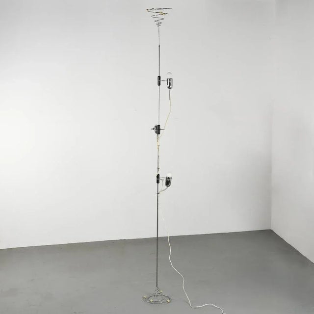Floor Lamp by Goffredo Reggiani, 1960s For Sale - Image 6 of 6