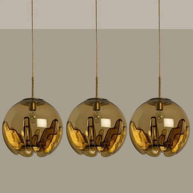 Glass Bowl Pendant Light from Mazzega, Italy, 1970s For Sale - Image 16 of 18