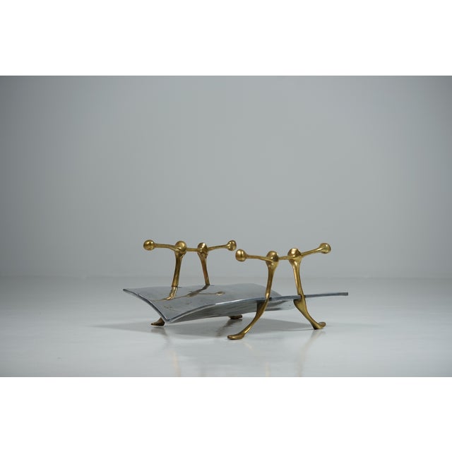 Vintage Sculptural Newspaper Rack by David Marshall, 1980s For Sale - Image 15 of 15