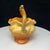 1930s Vintage Weller Pottery Cameo With White Rose Planter Bowl With Handle For Sale - Image 5 of 9