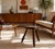 Three Legs Stool Round Oak in the style of Dudouyt, France, 1950 For Sale - Image 10 of 11