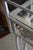 Vintage White Ornate Iron & Metal Table W/ Shelves - Bakers Rack or Patio Plant Stand For Sale - Image 12 of 18