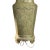 Mid 20th Century Chinoiserie Plaster Table Lamp Raised Bird Floral Relief Cream For Sale - Image 10 of 17
