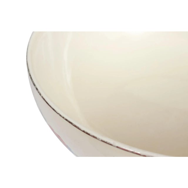 1940s Hall’s Orange Poppy Ceramic Bowls, Set of 3 For Sale - Image 5 of 6