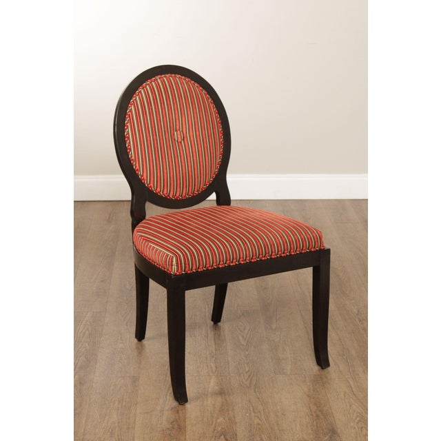 Transitional William Switzer Set of Eight 'Joseph Hoffman' Dining Chairs For Sale - Image 3 of 12