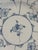 Mid 19th Century Mid-19th Century Rauenstein "Straw Flower" Blue & White Fluted Porcelain Plate For Sale - Image 5 of 11
