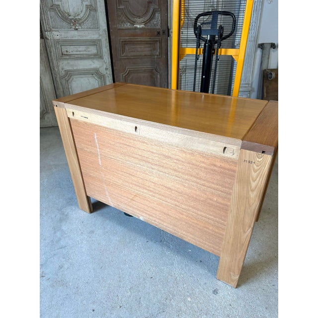 Elm Chest of Drawers in the style of Maison Regain, 1980s-1990s For Sale - Image 9 of 10