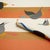 Schumacher x Peg Noriss Flying West Wallpaper In Orange For Sale In New York - Image 6 of 6
