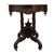Renaissance Revival Carved Walnut & Marble Turtle Top Table C1890 For Sale - Image 10 of 14