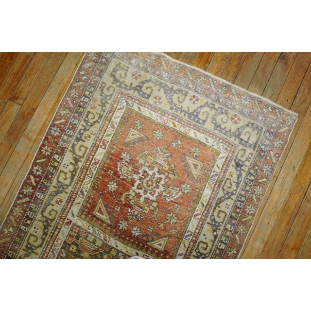 Traditional Antique Zabihi Collection Turkish Sivas Runner - 2'9" x 11'2" For Sale - Image 3 of 8