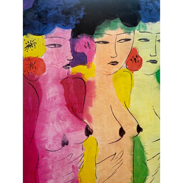 Joseph Pour La Maison, London Exhibition Poster from Walasse Ting, 1986 For Sale - Image 9 of 12