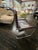Two Spoleto Chairs and One Piece of Art (Painted Cranes With Gilding on a Wood Panel) For Sale - Image 12 of 18