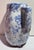 Vintage Blue and White Spongeware Ceramic Pitcher by Bybee Pottery For Sale In Lexington, KY - Image 6 of 9