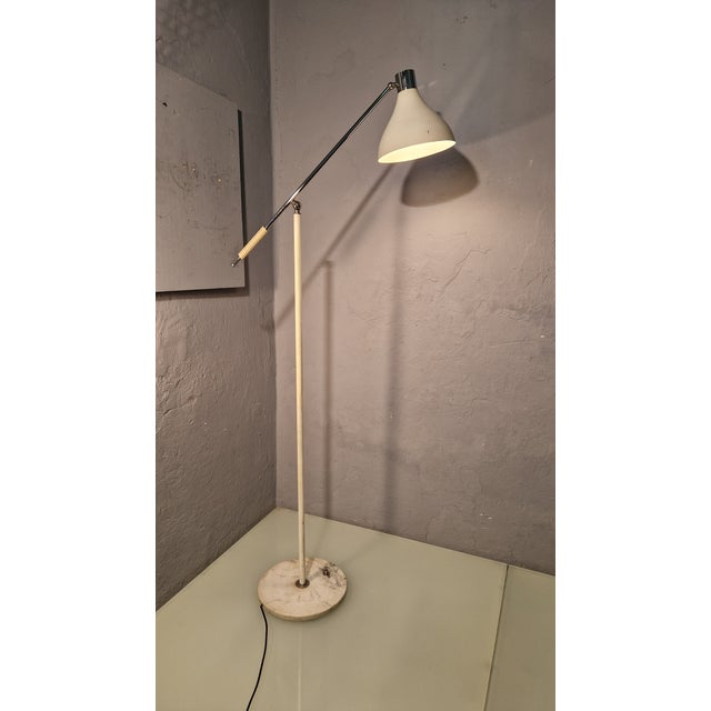 Chromed Brass Floor Lamp from Stilux Milano, 1960s For Sale - Image 14 of 14