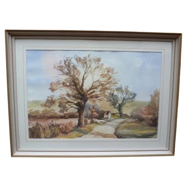 Janet Redden, Near Warbleton, Sussex, 1960s, Watercolour For Sale - Image 13 of 13