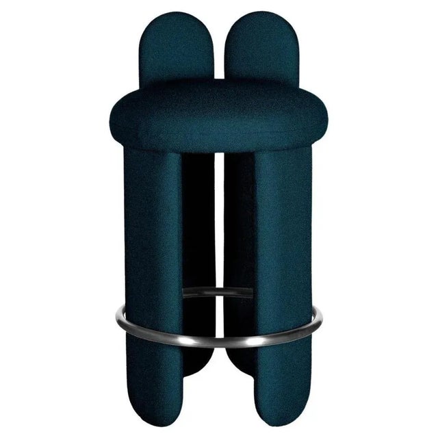 Metal Glazy Counter Stool by Royal Stranger For Sale - Image 7 of 7