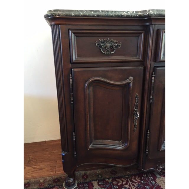 Marble/Granite Top Dining Room Buffet/Sideboard by Bernhardt Chairish