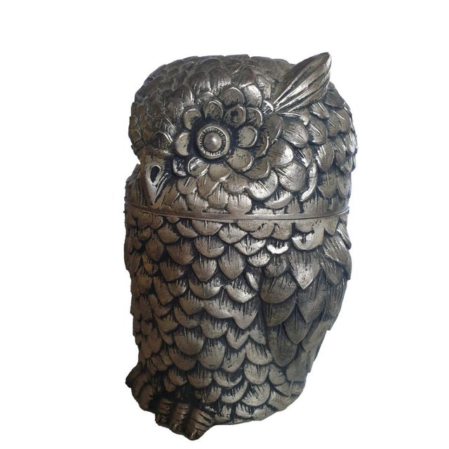 Owl Ice Bucket by Mauro Manetti, Italy, 1950s-1960s For Sale - Image 4 of 9