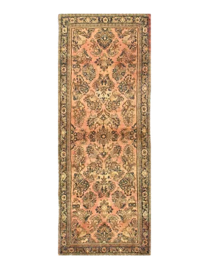 1910s Antique Persian Sarouk Rug - 2′5″ × 6′7″