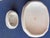 White 1930s Canister Set 2 Pc W/Lids Germany Floral Roses Coffee Barley White Gold For Sale - Image 8 of 8