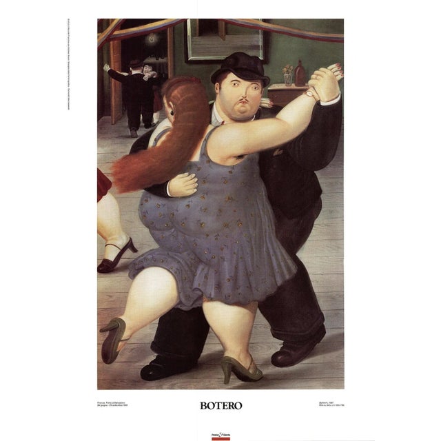 Artist: Fernando Botero Title: The Dancers Year: 1991 Signed: No Medium: Offset Lithograph Paper Size: 27.5 x 19.25 inches...