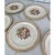 Offered is a lovely vintage set of dinner plates by The Edwin M Knowles China Co. This set features a floral design with...