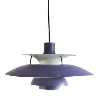 Purple PH5 Pendant Lamp by Poul Henningsen for Louis Poulsen, 1960s For Sale