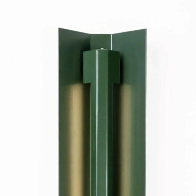 Medium misalliance ral bottle green wall light by lexavala dimensions: d 16 x w 100 x h 8 cm materials: powder coated...