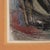Mid 20th Century France Burnt Orange Wood Painting For Sale - Image 9 of 16