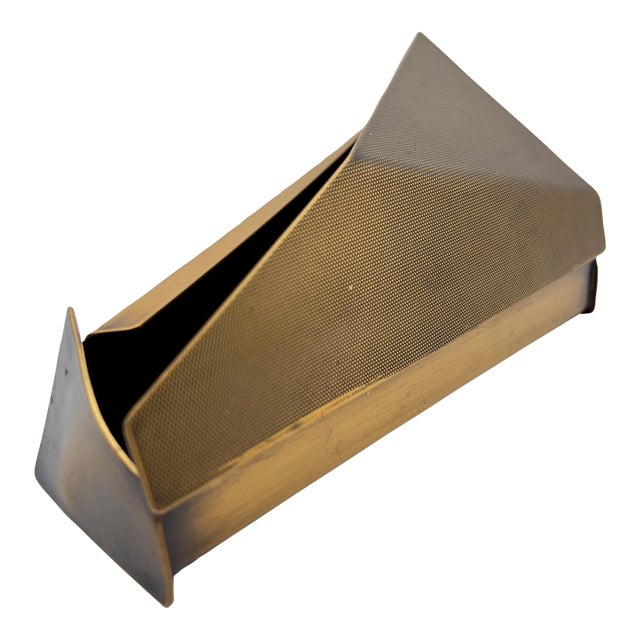 1980s Sculptural Bronze Box by Ron Hinton For Sale