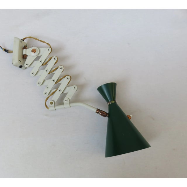 Mid-Century Modern Scissor Lamp from HELO Leuchten, 1960s For Sale - Image 3 of 18