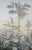36" * H108" * 4ps, Hand-Painted French Retro Tropical Jungle Floral & Bird Wall Mural, Soft Mist Botanical Wallpaper For Sale - Image 6 of 6