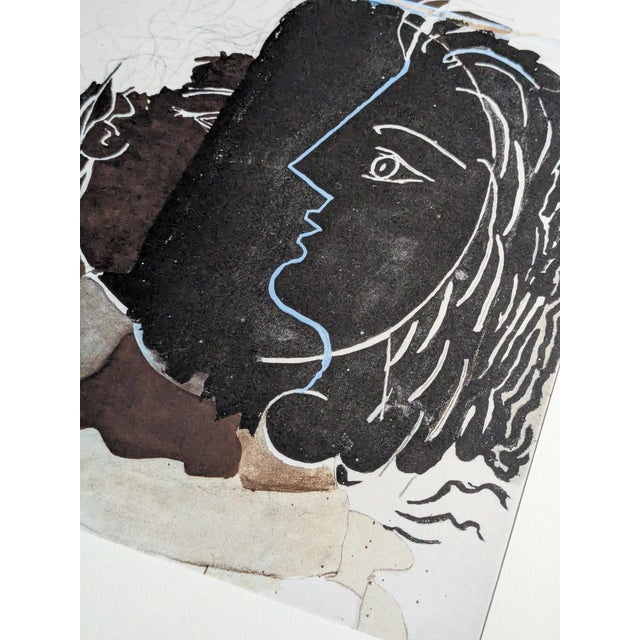 Georges BRAQUE (1882-1963) - Profile - Limited edition Phototype, 1962 Phototype (Atelier Lichtdruck) Unsigned Limited to...