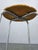 Gold German Industrial Stool with Plywood Seat, 1950s For Sale - Image 8 of 10