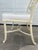 Vintage 1960s Hollywood Regency Style Aluminum Cast Patio Chair For Sale - Image 4 of 14