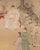 19th C. Japanese Edo Six Panel Screen Chinese Official's Gathering For Sale - Image 16 of 18