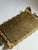 Metal Vintage Victorian Style Brass Vanity Tray With Claw Feet For Sale - Image 7 of 10