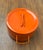 Mid-Century Modern Orange Enamel Pot by Seppo Mallat for Finel, 1960s For Sale - Image 16 of 18