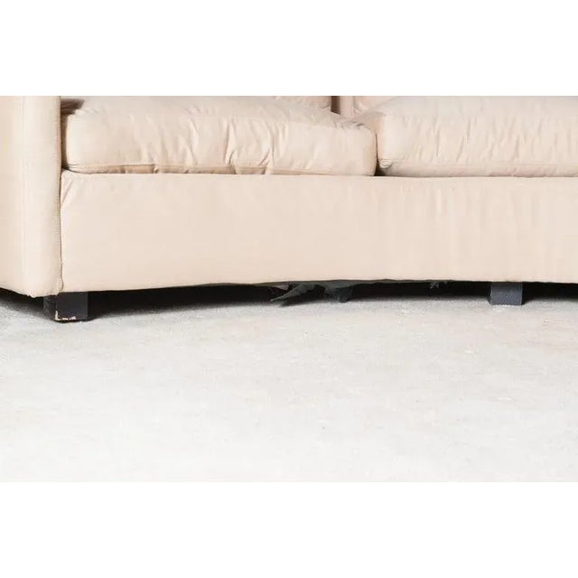 Mid 20th Century Milo Baughman for Thayer Coggin Circular Sectional Sofa - Set of 2 For Sale - Image 9 of 12