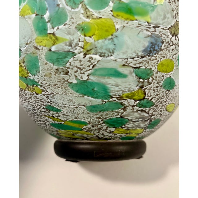 2017 Eric Bladholm Signed Limited Edition Studio Art Glass Vase – #7/17 For Sale In Los Angeles - Image 6 of 10