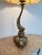 Large Rococo Revival Brass Table Lamp, 1950s For Sale - Image 13 of 17
