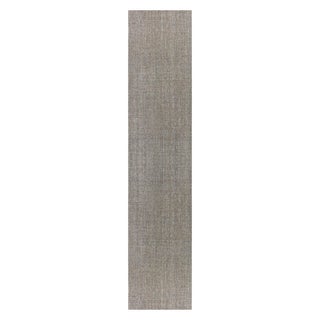 Modern Flat-Weave High-Low Runner in Nettle Mix & Yak Wool by Doris Leslie Blau For Sale