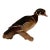 Wall Mount of a Wood Duck on Wood, Circa 1970 For Sale