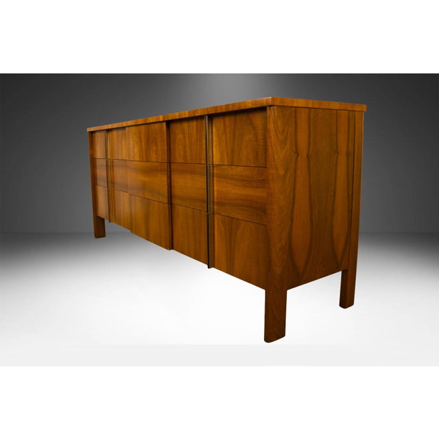 Mid Century Dale Ford John Widdicomb Triple Dresser For Sale - Image 11 of 13