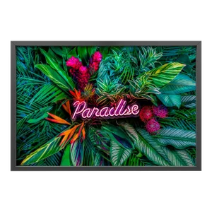 Paradise by Javiera Estrada Print with Black Frame - 32 X 48