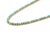 VR Jewels 18k Yellow Gold 13.8ct Round Sleeping Beauty Turquoise & Diamond Tennis Necklace For Sale - Image 4 of 17