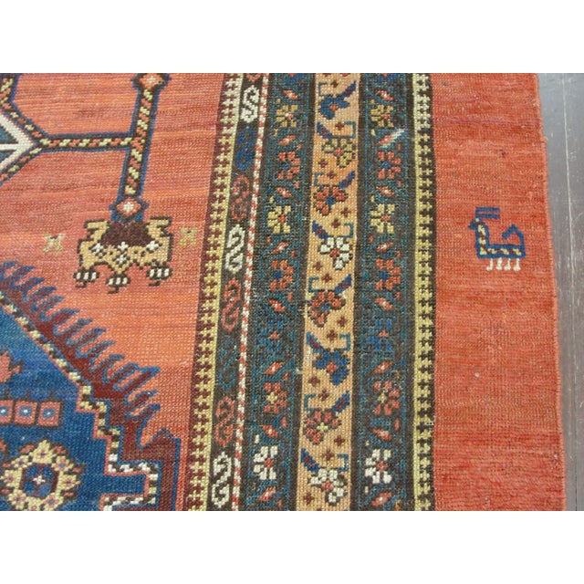 Antique Bakshaish Nw Rug For Sale - Image 9 of 11